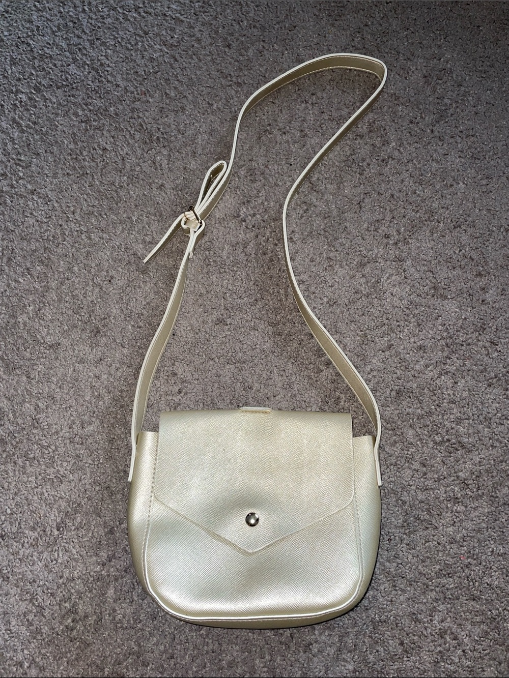 Gold Crossbody Shoulder Bag